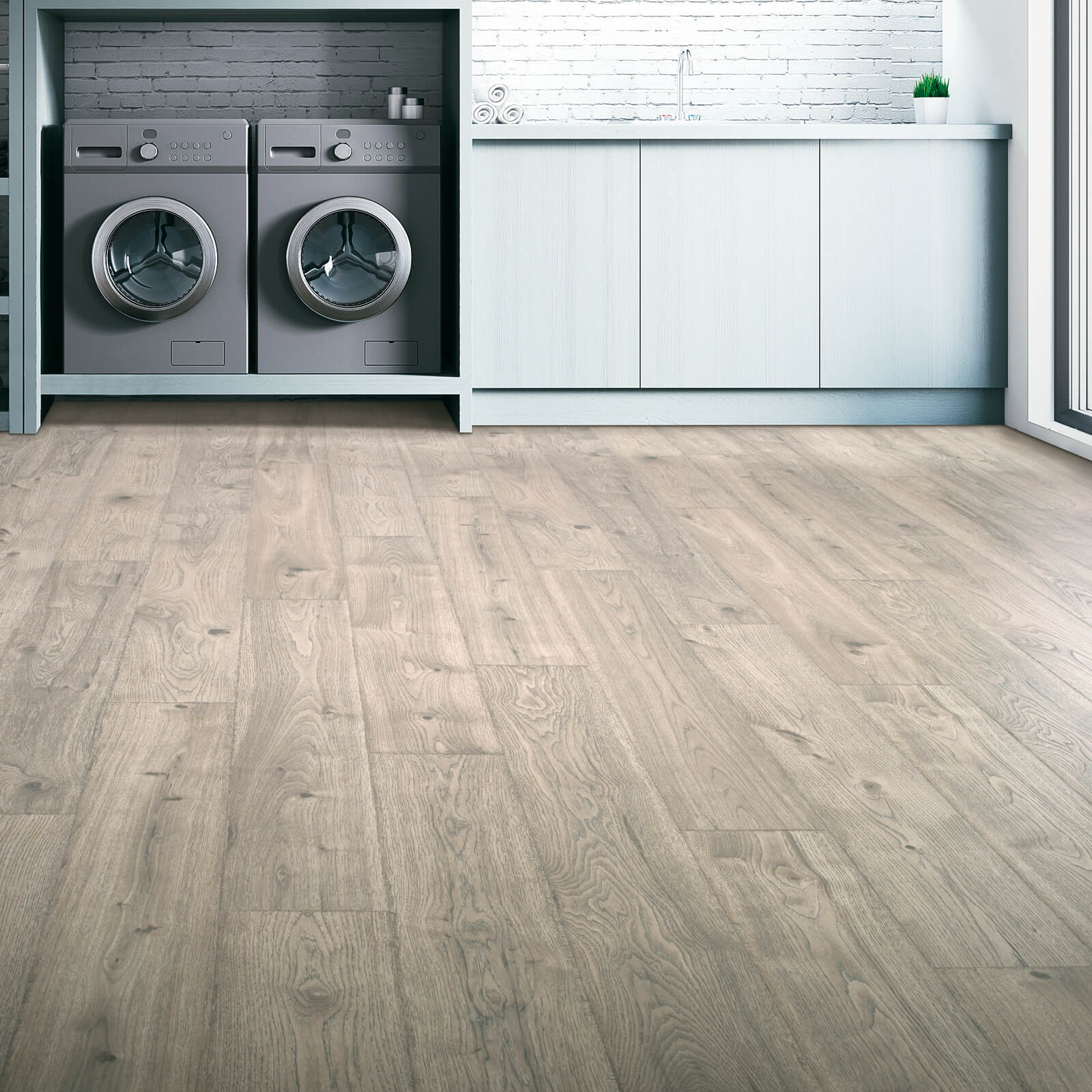 Vinyl flooring for laundry room | Lynch Carpet & Flooring