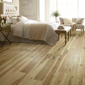 Bedroom Hardwood flooring | Lynch Carpet & Flooring